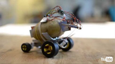 じゃがいも 自走 発電 車 ペット