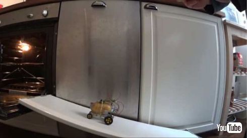 じゃがいも 自走 発電 車 ペット