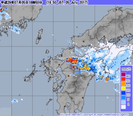 大雨