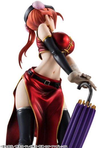 銀魂 神楽 2年後 フィギュア プレミアムバンダイ