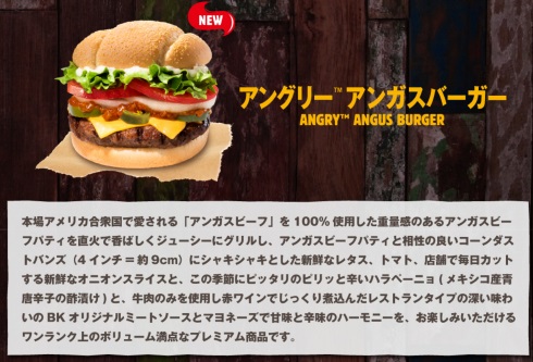 バーガーキング クーポン アンガス