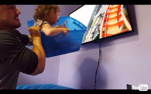 ディズニーランドの代わりに、人力ジェットコースター