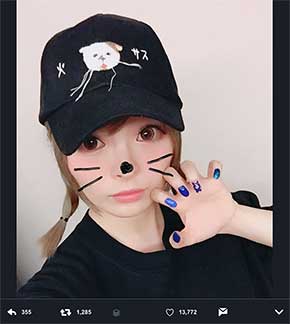 きゃりーぱみゅぱみゅ火サス帽子