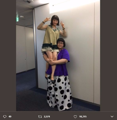 安藤なつ　広瀬すず