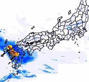 平成29年7月九州北部豪雨　北九州　豪雨