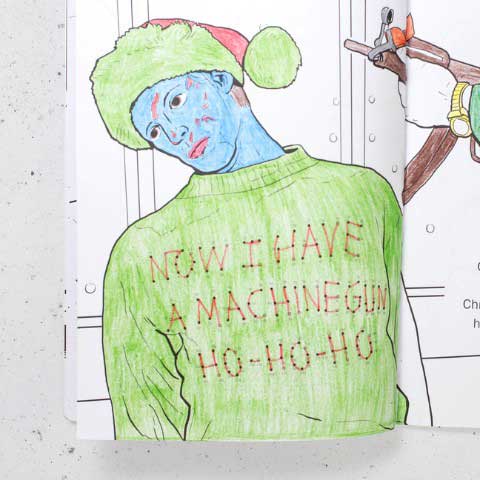 ダイ・ハード ぬり絵