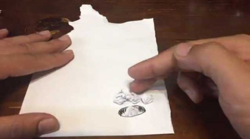 パラパラ漫画 絵 人 嫌がらせ