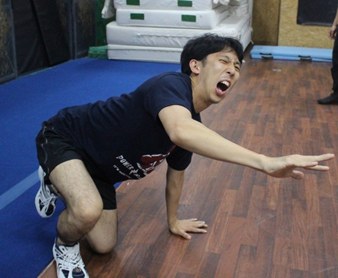 坂本浩一監督の訓練