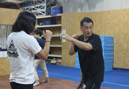 坂本浩一監督の訓練