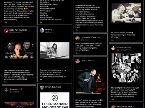 チェスター　リンキン・パーク　ボーカル　追悼