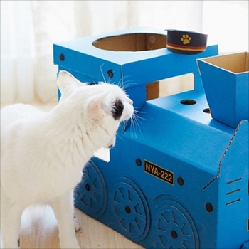 つめとぎ猫機関車