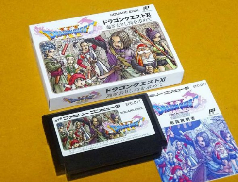新作なのにこの懐かしさ……！ ファミコン風「ドラクエXI」を
