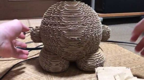 段ボール カービィ 立体