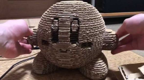 段ボール カービィ 立体