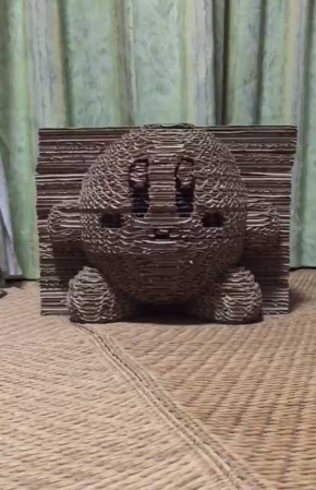 段ボール カービィ 立体