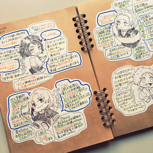 イラストで暗記科目・倫理を勉強