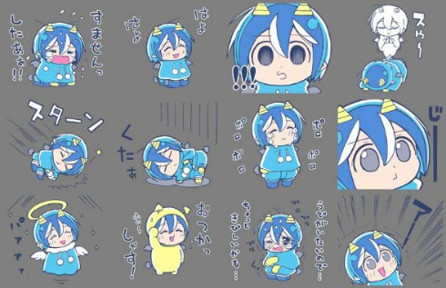 悪魔のメムメムちゃん LINE スタンプ