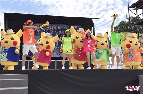 ピカチュウ ピカチュウ大量発生チュウ ポケモン ポケモンGO ポケゴ