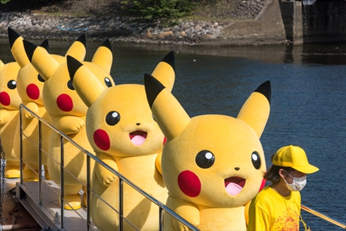 ピカチュウ ピカチュウ大量発生チュウ ポケモン ポケモンGO ポケゴ