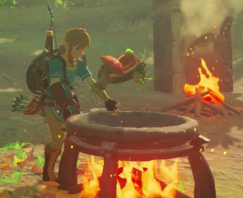 「ゼルダの伝説 ブレス オブ ザ ワイルド」の料理を再現