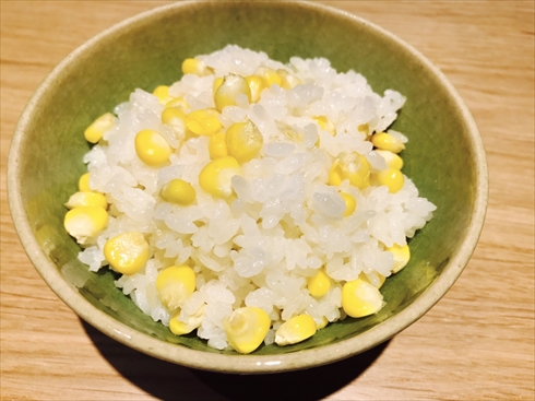 トウモロコシご飯
