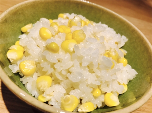 トウモロコシご飯