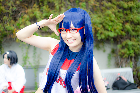 夏コミ C92 コスプレ チアガール はむ子