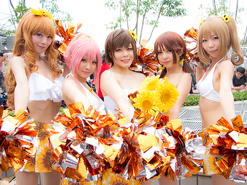 夏コミ C92 コスプレ アイマス SUN FLOWER併せ