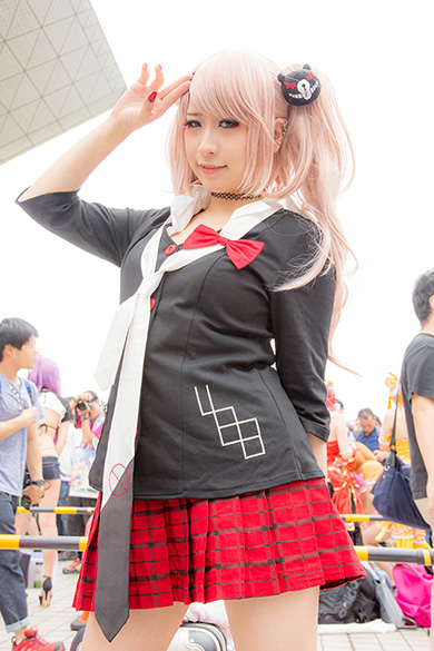 夏コミ C92 コスプレ ダンガンロンパ 江ノ島盾子