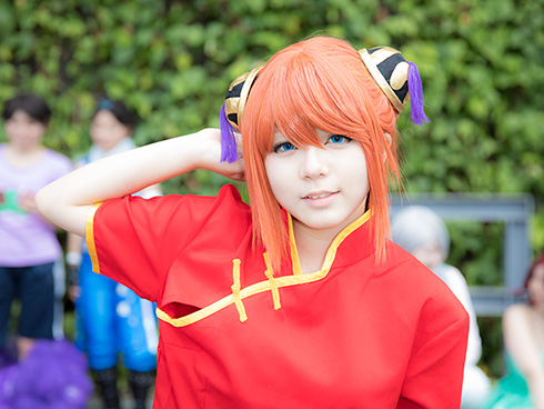 夏コミ C92 コスプレ 銀魂 神楽 黒夢