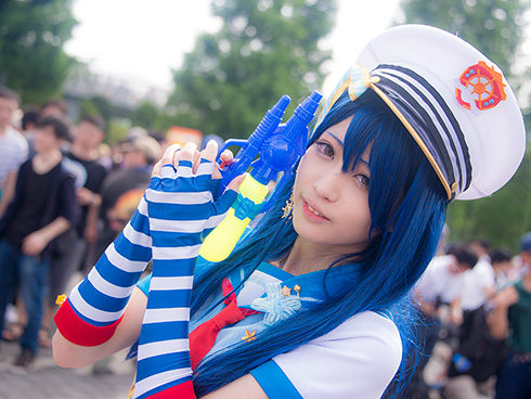 夏コミ C92 コスプレ 園田海未 Reo
