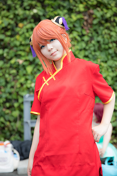 夏コミ C92 コスプレ 銀魂 神楽 黒夢