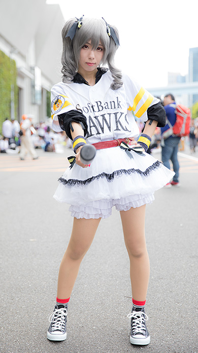 夏コミ C92 コスプレ ホークス蘭子 しいら