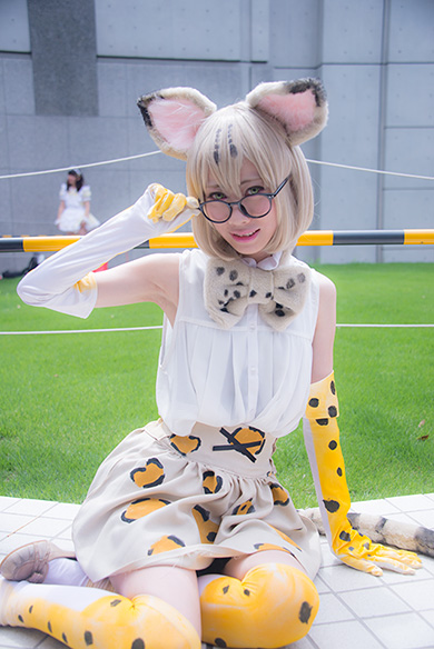 夏コミ C92 コスプレ けものフレンズ マーゲイ りま