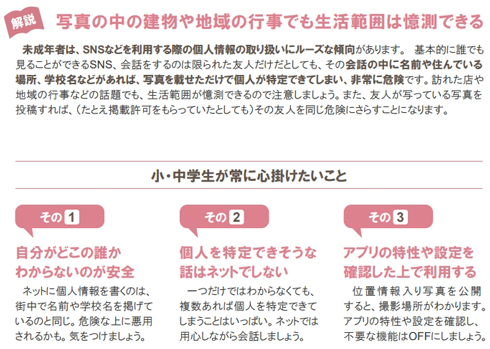 SNSへの子どもの写真投稿の問題点