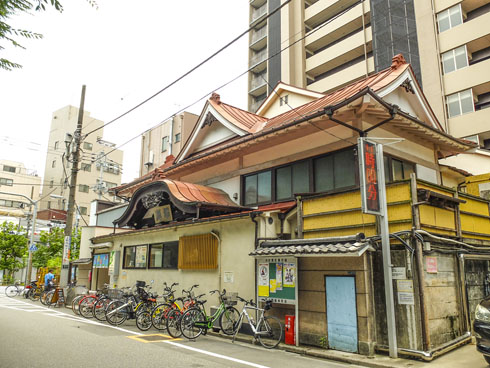 寿湯 銭湯 露天風呂 交互浴