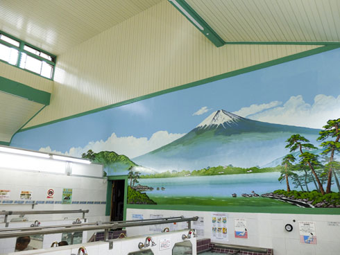 寿湯 銭湯 露天風呂 交互浴