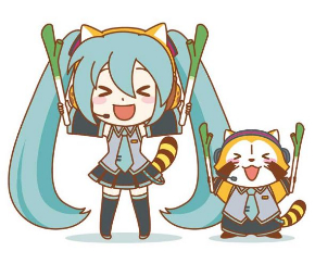 ラスカル 初音ミク コラボ グッズ