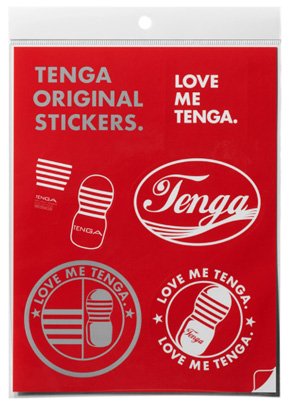 「TENGA」ステッカー、ふせん発売