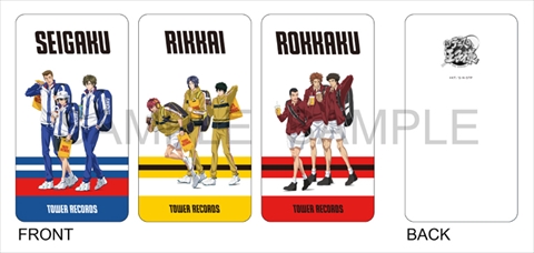 アニメ「新テニスの王子様」 ミュージカル「テニスの王子様」TOWER RECORDS CAFE