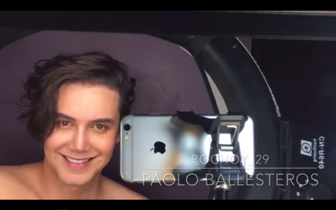 エマ・ワトソンさんに変身するPaolo Ballesterosさんのメイク