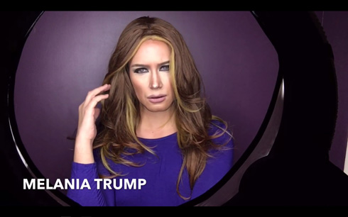 エマ・ワトソンさんに変身するPaolo Ballesterosさんのメイク