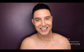 エマ・ワトソンさんに変身するPaolo Ballesterosさんのメイク