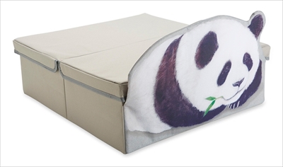 フェリシモ　パンダ収納ボックス