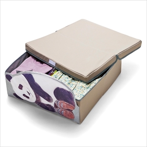 フェリシモ　パンダ収納ボックス