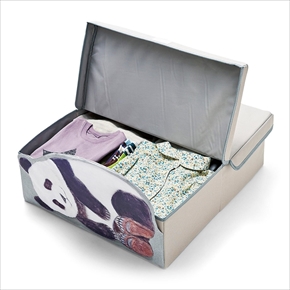 フェリシモ　パンダ収納ボックス