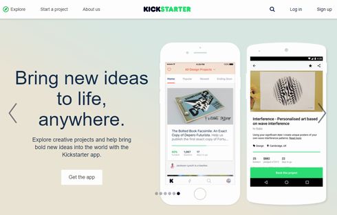 kickstarter 日本語