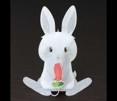 ウサギのティーバッグ