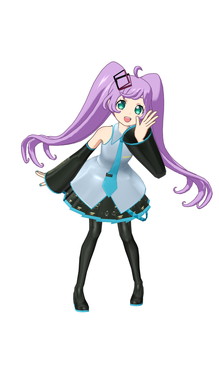 「アイドルタイムプリパラ」初音ミクコーデ