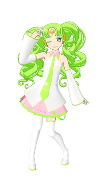 「アイドルタイムプリパラ」ファルルVer.の初音ミクコーデ